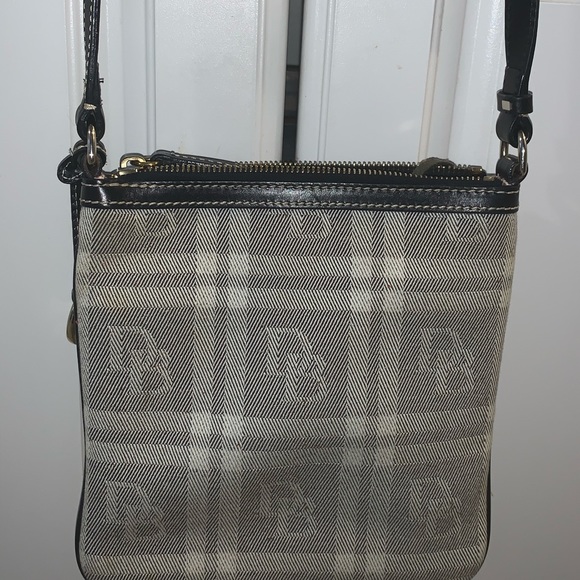 Vintage Dooney and Burke Signature Crossbody Bag - Picture 2 of 3